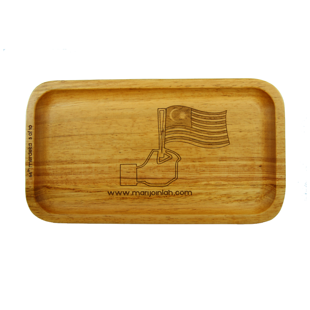 Jalur Gemilang Rolling Tray