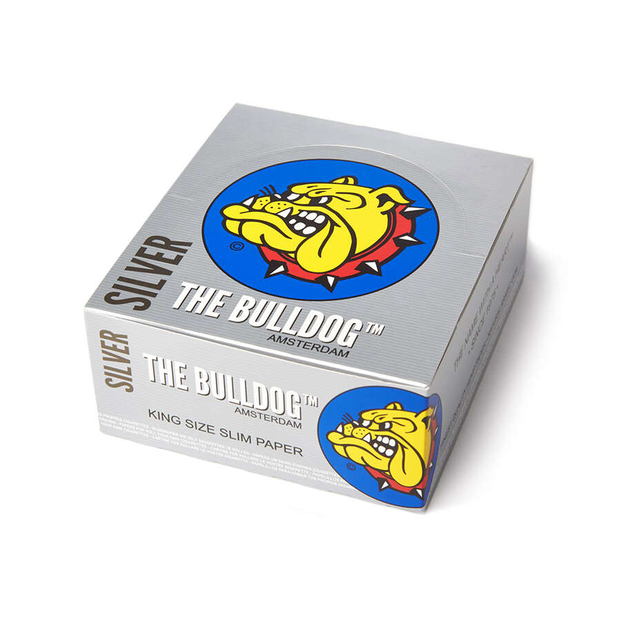 Bulldog Silver King Size Slim (Bulk Box)