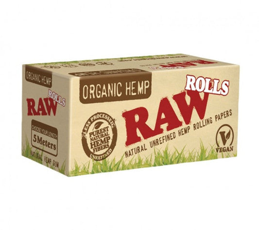 RAW Organic Rolls 5M (Bulk Box)