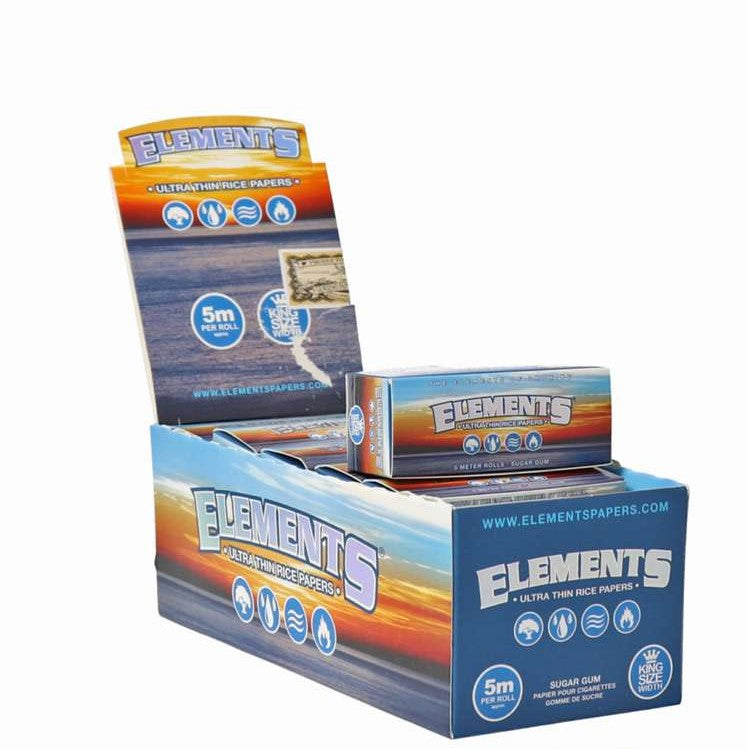 Elements Blue Rolls 5m (Bulk Box)