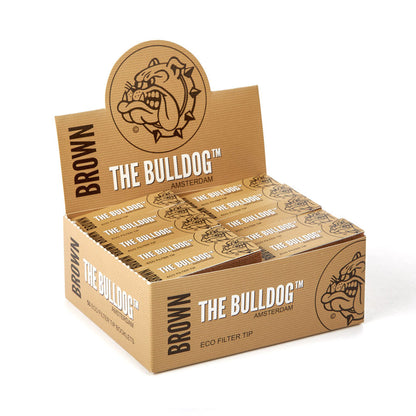 Bulldog Brown Perforated Tips (Bulk Box)