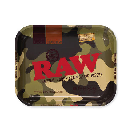 RAW Camouflage Metal Rolling Tray - Large