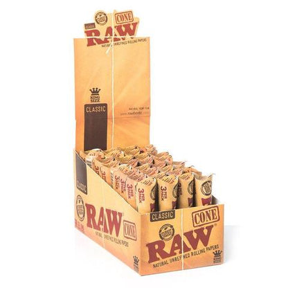 RAW Pre Rolled Cones King Size (Bulk Box)