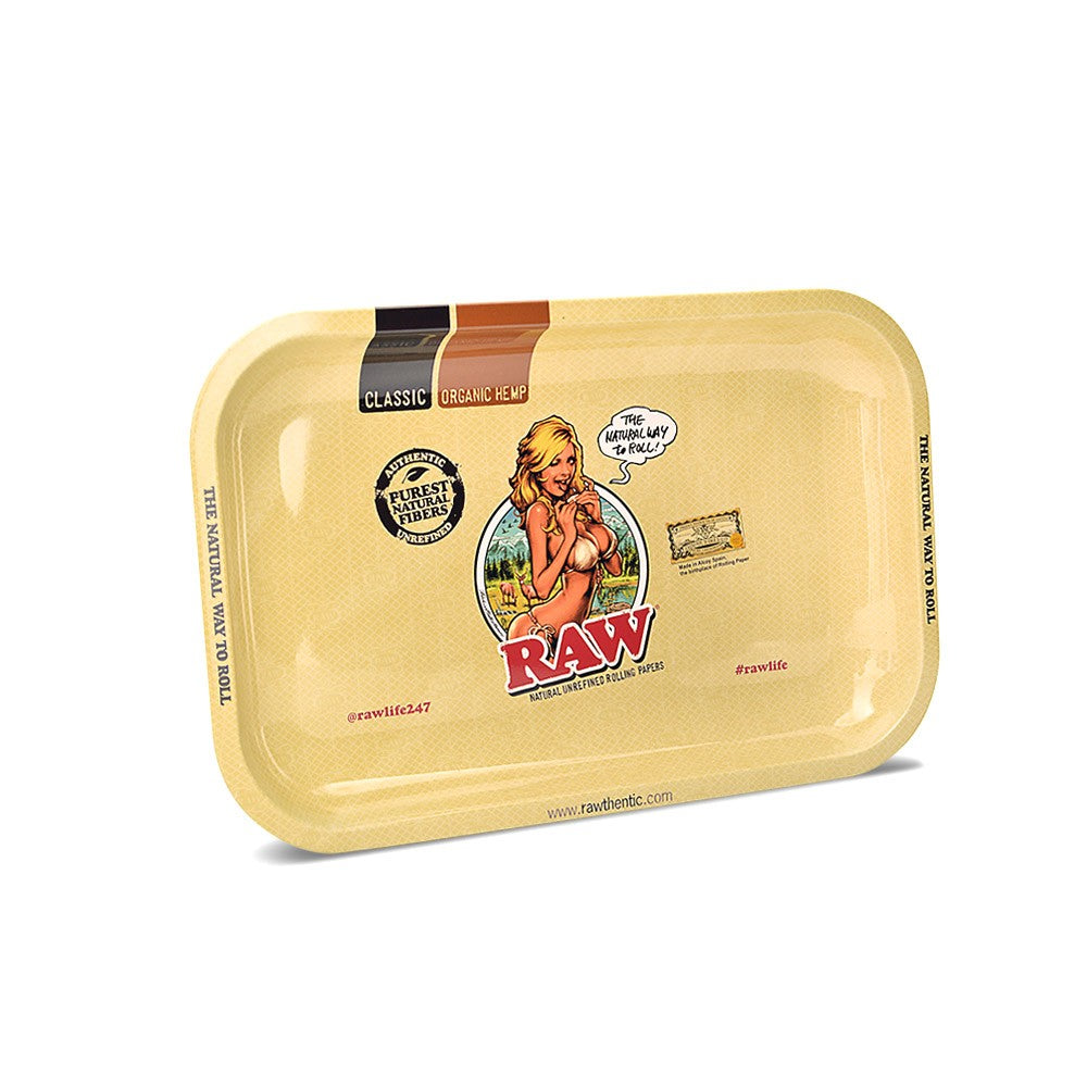 RAW Girl Rolling Tray - Small