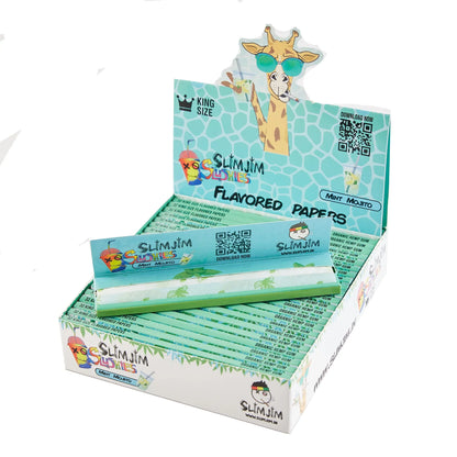 Slimjim Slushies Flavoured Papers King Size (Bulk Box)